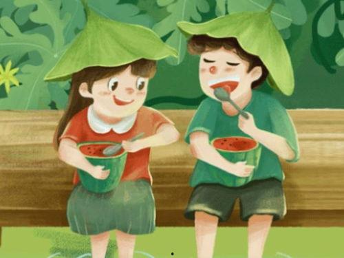赞美吃瓜的人的话,品味人生，尽享瓜香四溢